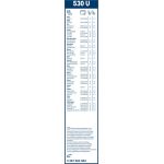 BOSCH 530 U Scheibenwischer Twin 3 397 004 584 BOSCH 530 U Scheibenwischer Twin 3 397 004 584