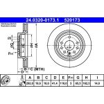 Bremsscheibe 24.0320-0173.1