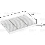 Valeo 716067 Filter, Innenraumluft ESSENTIAL Valeo 716067 Filter, Innenraumluft ESSENTIAL