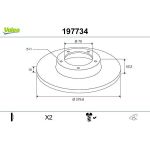 Bremsscheibe 197734 Bremsscheibe 197734