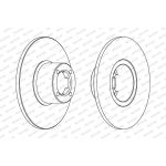 Bremsscheibe DDF286
