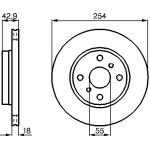 Bremsscheibe 0 986 478 585 Bremsscheibe 0 986 478 585