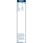 BOSCH 503 S Scheibenwischer Twin 3 397 118 566