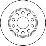 TRW DF4211 Bremsscheibe TRW DF4211 Bremsscheibe