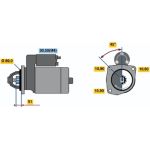 BOSCH 0 001 368 010 Starter BOSCH 0 001 368 010 Starter