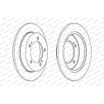 Ferodo DDF2411C Bremsscheibe PREMIER Ferodo DDF2411C Bremsscheibe PREMIER