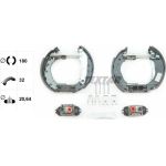 Textar 84043700 Bremsbackensatz Shoe Kit Pro Textar 84043700 Bremsbackensatz Shoe Kit Pro
