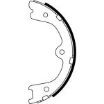 BOSCH 0 986 487 930 Bremsbackensatz, Feststellbremse BOSCH 0 986 487 930 Bremsbackensatz, Feststellbremse