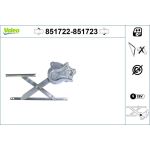 Valeo 851723 Fensterheber