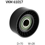 Umlenk-/Führungsrolle, Keilrippenriemen VKM 61017 Umlenk-/Führungsrolle, Keilrippenriemen VKM 61017