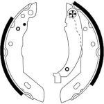 Bremsbackensatz 91031200 Bremsbackensatz 91031200