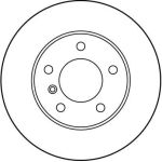 Bremsscheibe DF1539 Bremsscheibe DF1539