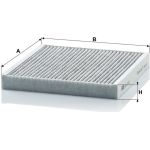 MANN-FILTER CUK 2132 Innenraumfilter, Aktivkohlefilter