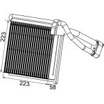 Verdampfer, Klimaanlage AE 98 000P Verdampfer, Klimaanlage AE 98 000P