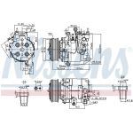 Kompressor, Klimaanlage 890167 Kompressor, Klimaanlage 890167