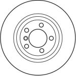 Bremsscheibe DF4166