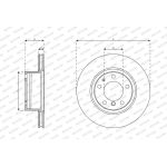 Ferodo DDF211 Bremsscheibe PREMIER
