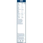 BOSCH 605 Scheibenwischer Twin 3 397 010 270
