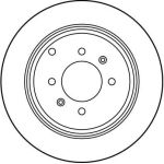 TRW DF2781 Bremsscheibe TRW DF2781 Bremsscheibe