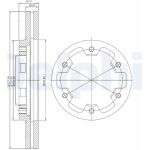 Bremsscheibe BG3422 Bremsscheibe BG3422