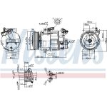 Nissens 89313 Kompressor, Klimaanlage FIRST FIT Nissens 89313 Kompressor, Klimaanlage FIRST FIT