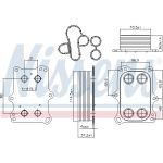 Ölkühler, Motoröl 90969 Ölkühler, Motoröl 90969