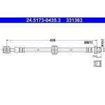 ATE 24.5173-0435.3 Bremsschlauch ATE 24.5173-0435.3 Bremsschlauch