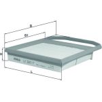 Luftfilter LX 2841/7 Luftfilter LX 2841/7