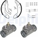 Delphi KP837 Bremsbackensatz