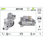 Valeo 201138 Starter CORE-FLEX Valeo 201138 Starter CORE-FLEX