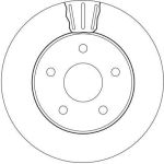 Bremsscheibe DF4170