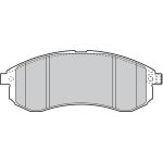 Valeo 598855 Bremsbelagsatz, Scheibenbremse