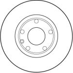 Bremsscheibe DF1596 Bremsscheibe DF1596