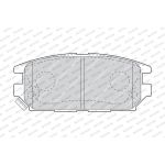 Ferodo FDB1507 Bremsbelagsatz, Scheibenbremse PREMIER ECO FRICTION Ferodo FDB1507 Bremsbelagsatz, Scheibenbremse PREMIER ECO FRICTION