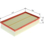 BOSCH 1 457 433 331 Luftfilter BOSCH 1 457 433 331 Luftfilter