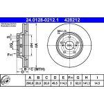 Bremsscheibe 24.0128-0212.1