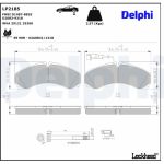 Delphi LP2185 Bremsbelagsatz, Scheibenbremse