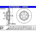 Bremsscheibe 24.0128-0229.1