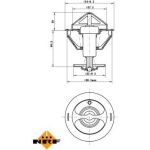 Thermostat, Kühlmittel 725200 Thermostat, Kühlmittel 725200