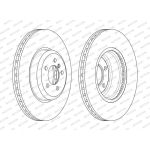 Ferodo DDF2479C-1 Bremsscheibe PREMIER