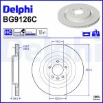 Delphi BG9126C Bremsscheibe Delphi BG9126C Bremsscheibe