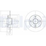 Delphi BG9022RS Bremsscheibe Delphi BG9022RS Bremsscheibe