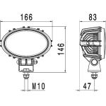 Arbeitsscheinwerfer 1GA 996 761-101