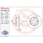 Brembo 08.5636.20 Bremsscheibe PRIME LINE Brembo 08.5636.20 Bremsscheibe PRIME LINE