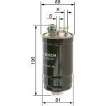 Kraftstofffilter 0 450 906 374