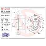 Bremsscheibe 09.9167.1X