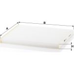 MANN-FILTER CU 26 017 Innenraumfilter, Partikelfilter MANN-FILTER CU 26 017 Innenraumfilter, Partikelfilter