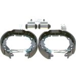 BOSCH 0 204 114 686 Bremsensatz, Trommelbremse für NISSAN MICRA, NOTE, SUNNY mit Radbremszylinder BOSCH 0 204 114 686 Bremsensatz, Trommelbremse für NISSAN MICRA, NOTE, SUNNY mit Radbremszylinder