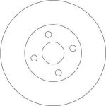 Bremsscheibe DF4366 Bremsscheibe DF4366