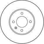 Bremsscheibe DF1533